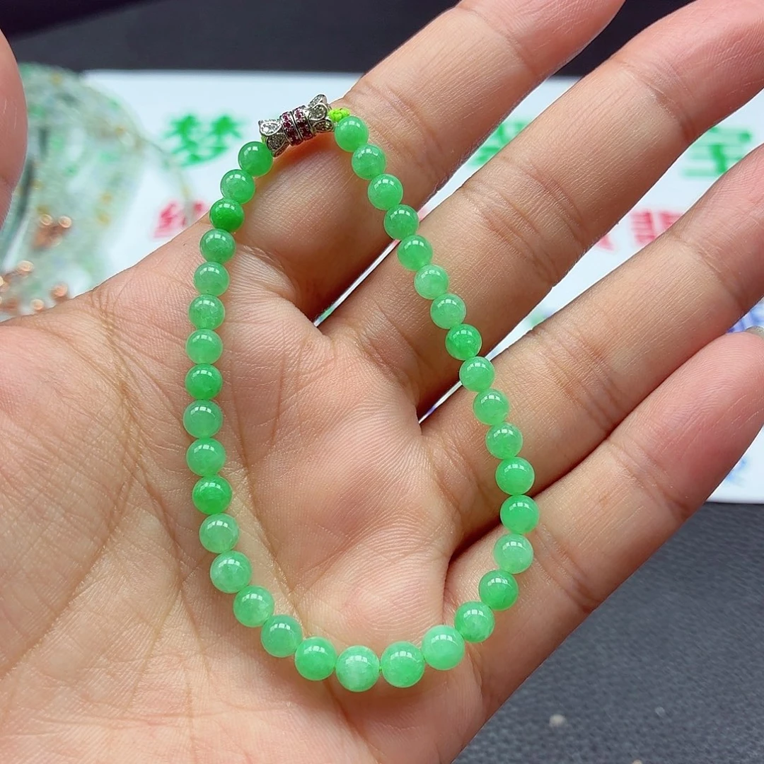 未镶嵌手链翡翠天然缅甸A货翡翠
