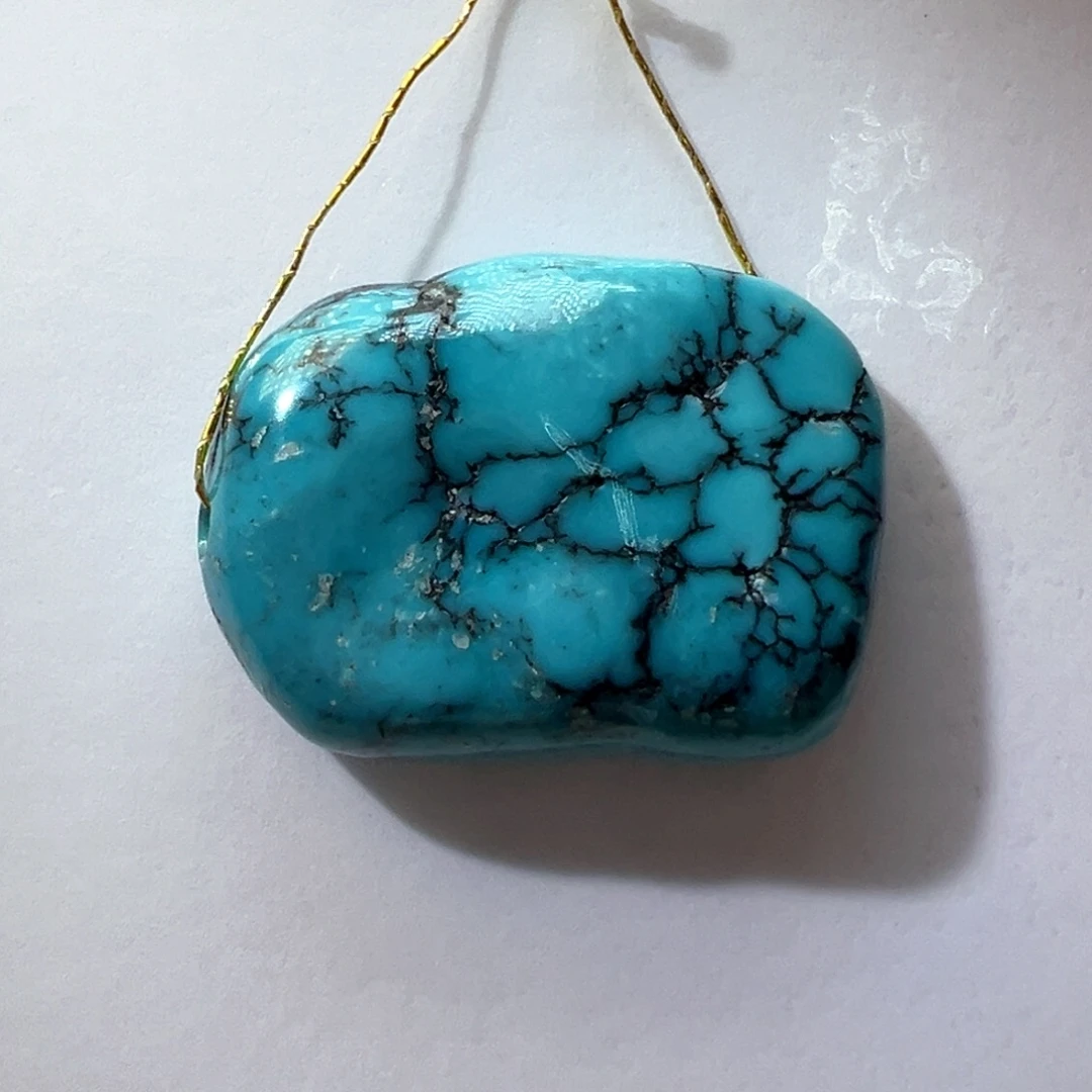 绿松石未镶嵌挂件