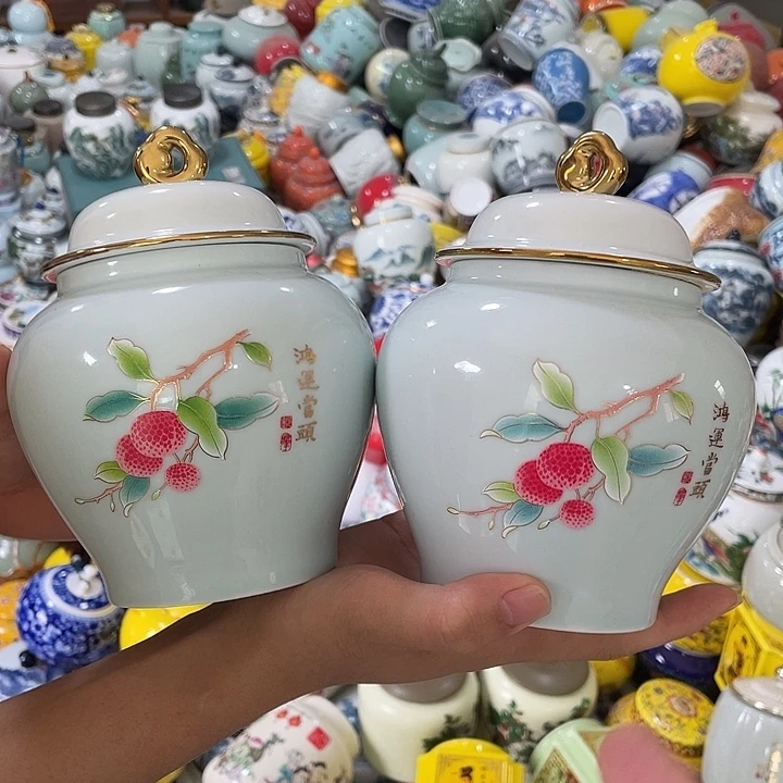 陶瓷罐茶叶罐密封罐