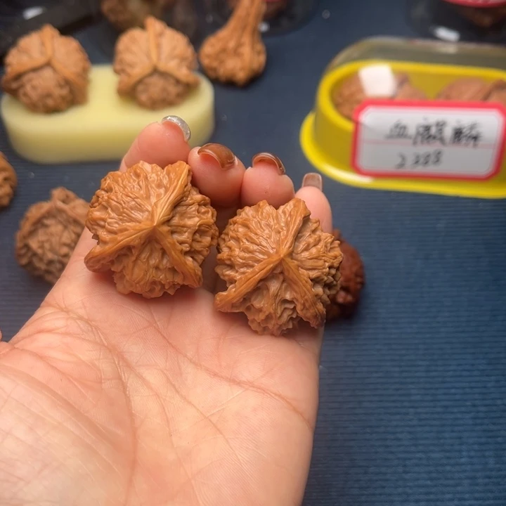 吊坠文玩核桃36盘山三棱