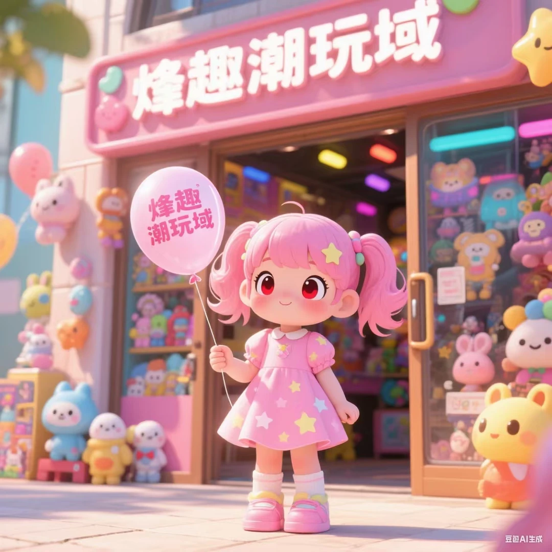 烽趣家一代 全身端Miu 系毛绒包挂卡通公仔手工定制挂件 小众设计
