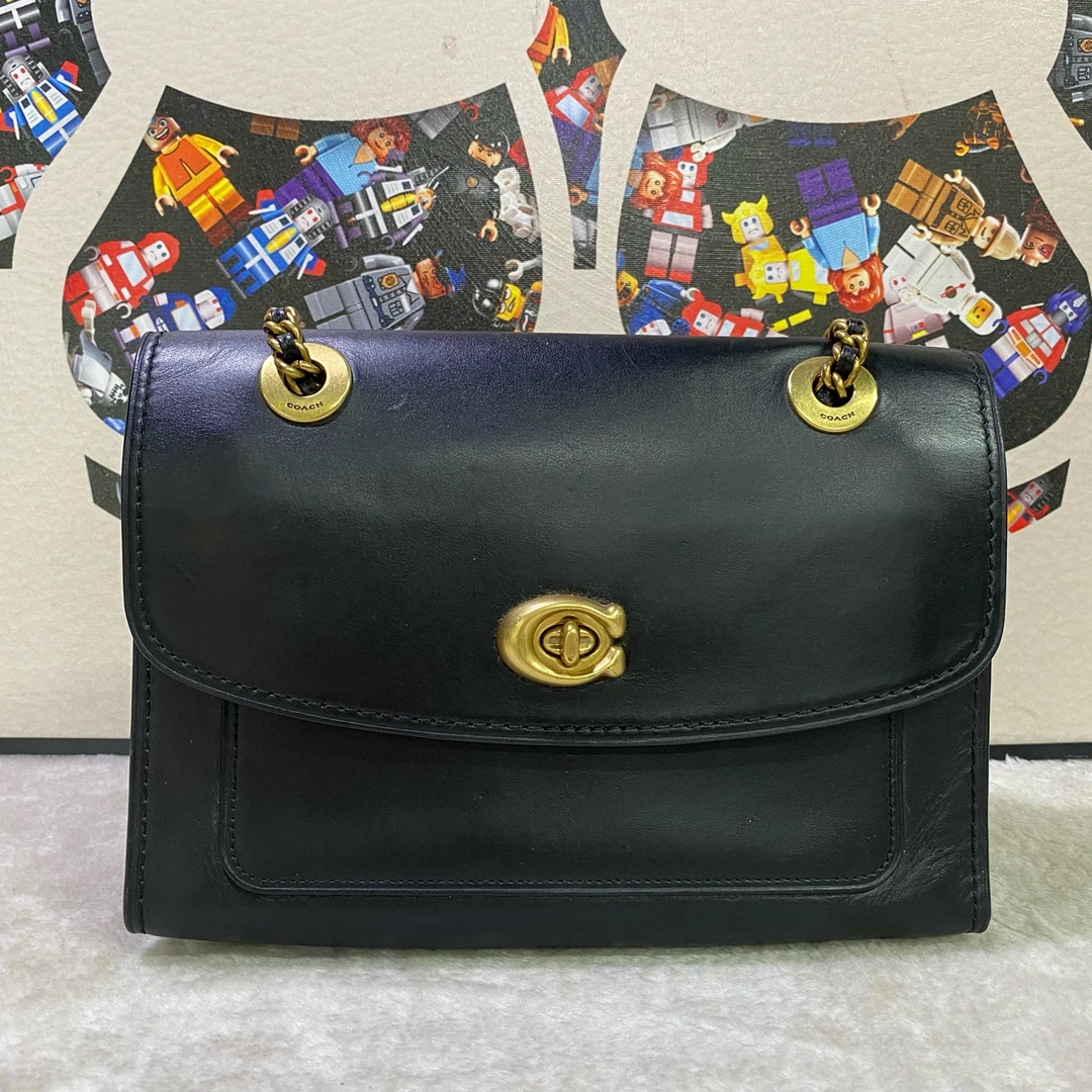 95新 COACH/蔻驰 21307斜挎包26×18