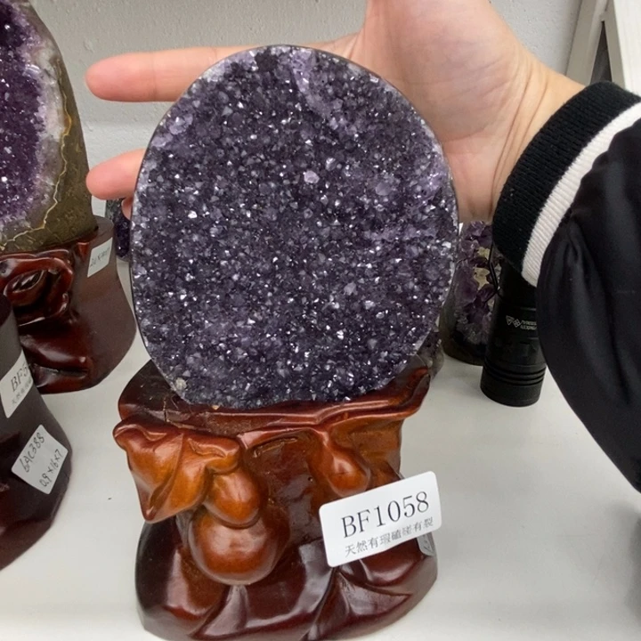 紫晶大型摆件（非配饰）未镶嵌