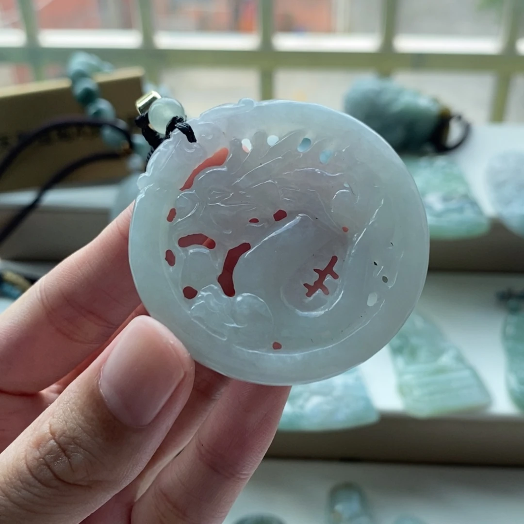 【闪购商品】颈饰未镶嵌翡翠天然缅甸A货