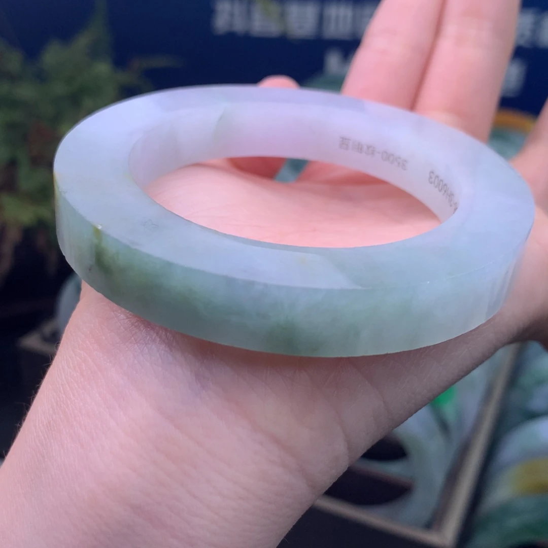 定制翡翠未镶嵌手镯定制不退不换