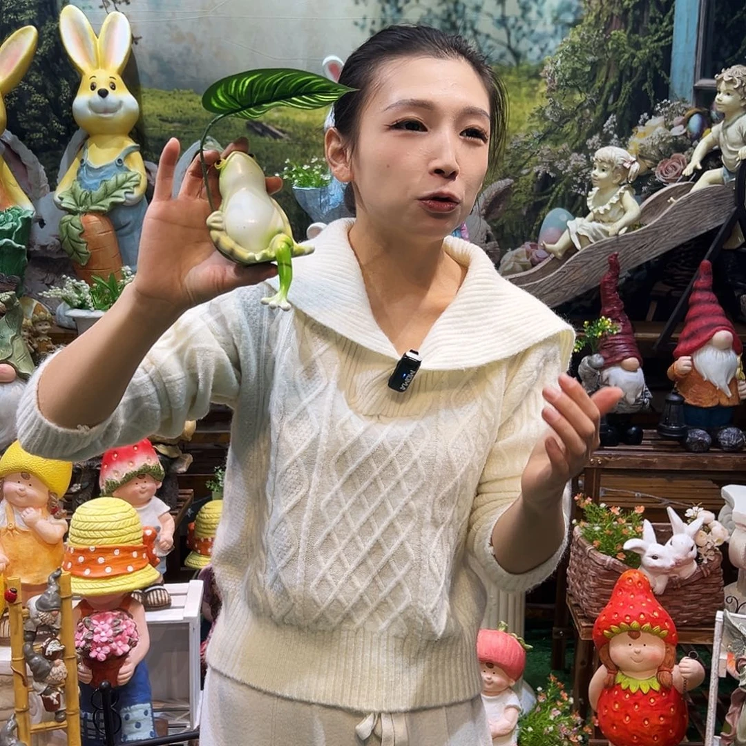 花园摆件红红火火