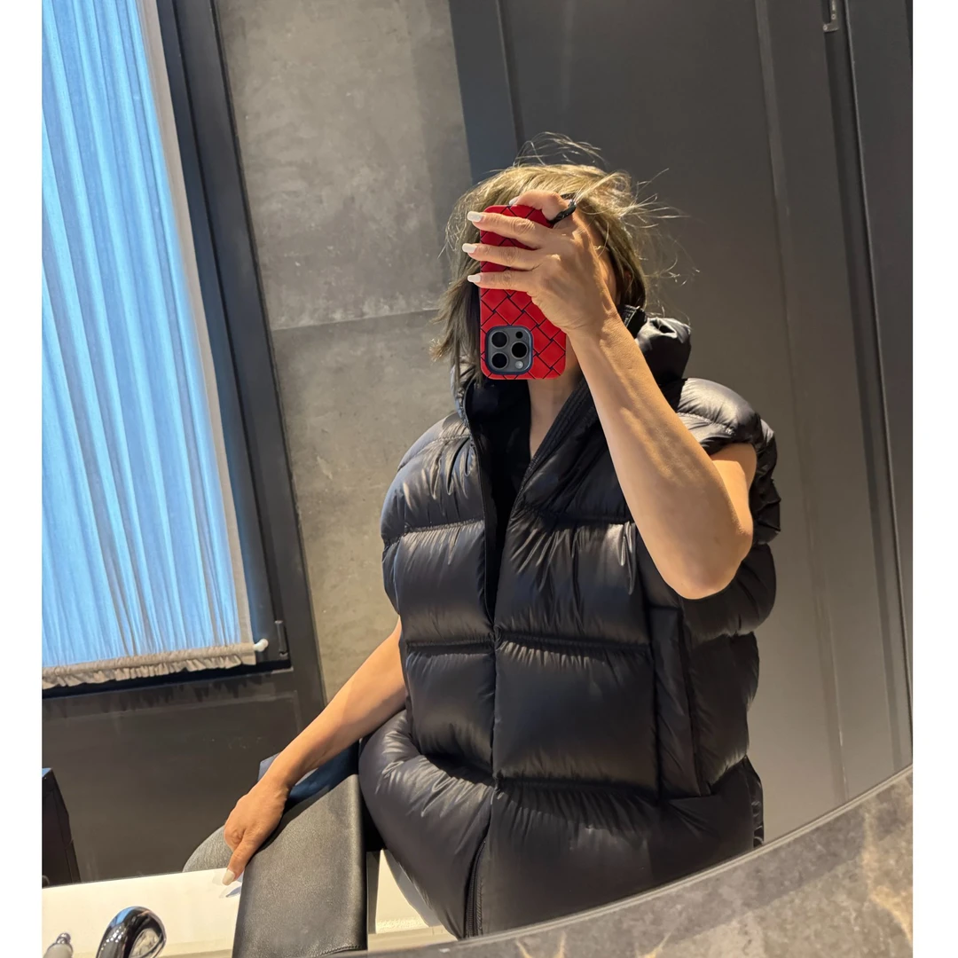 COCOLINDA | 宽松90鹅绒立领羽绒服马甲Y2361