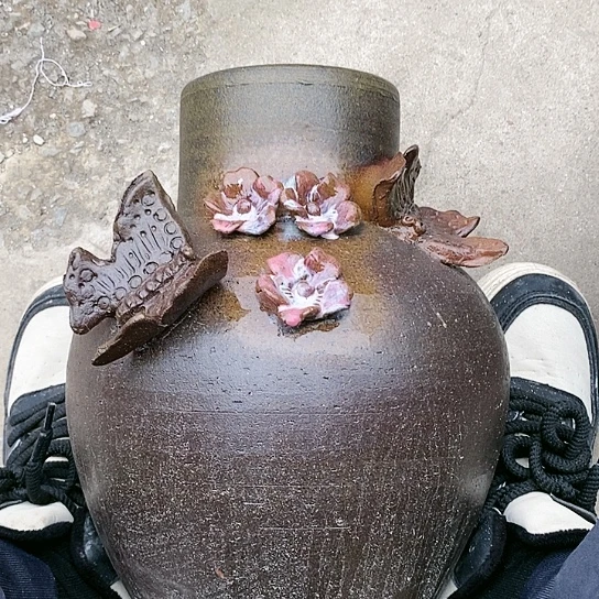 【闪购商品】紫砂花盆13.31花盆无孔瑕疵