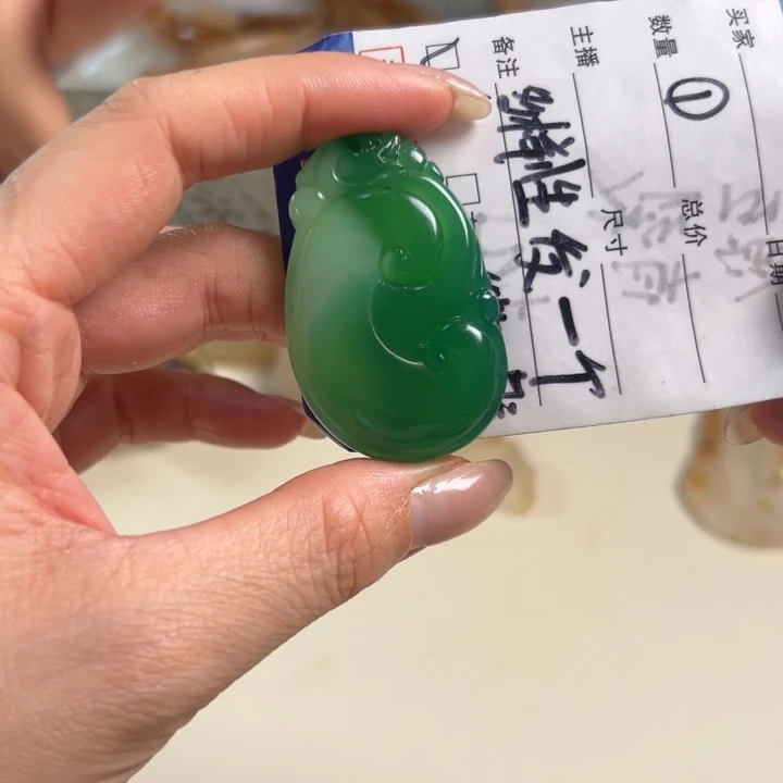 玛瑙/玉髓吊坠(不含链)未镶嵌