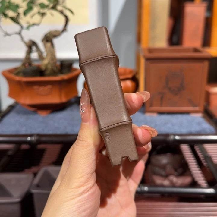 紫砂花盆全手工制作