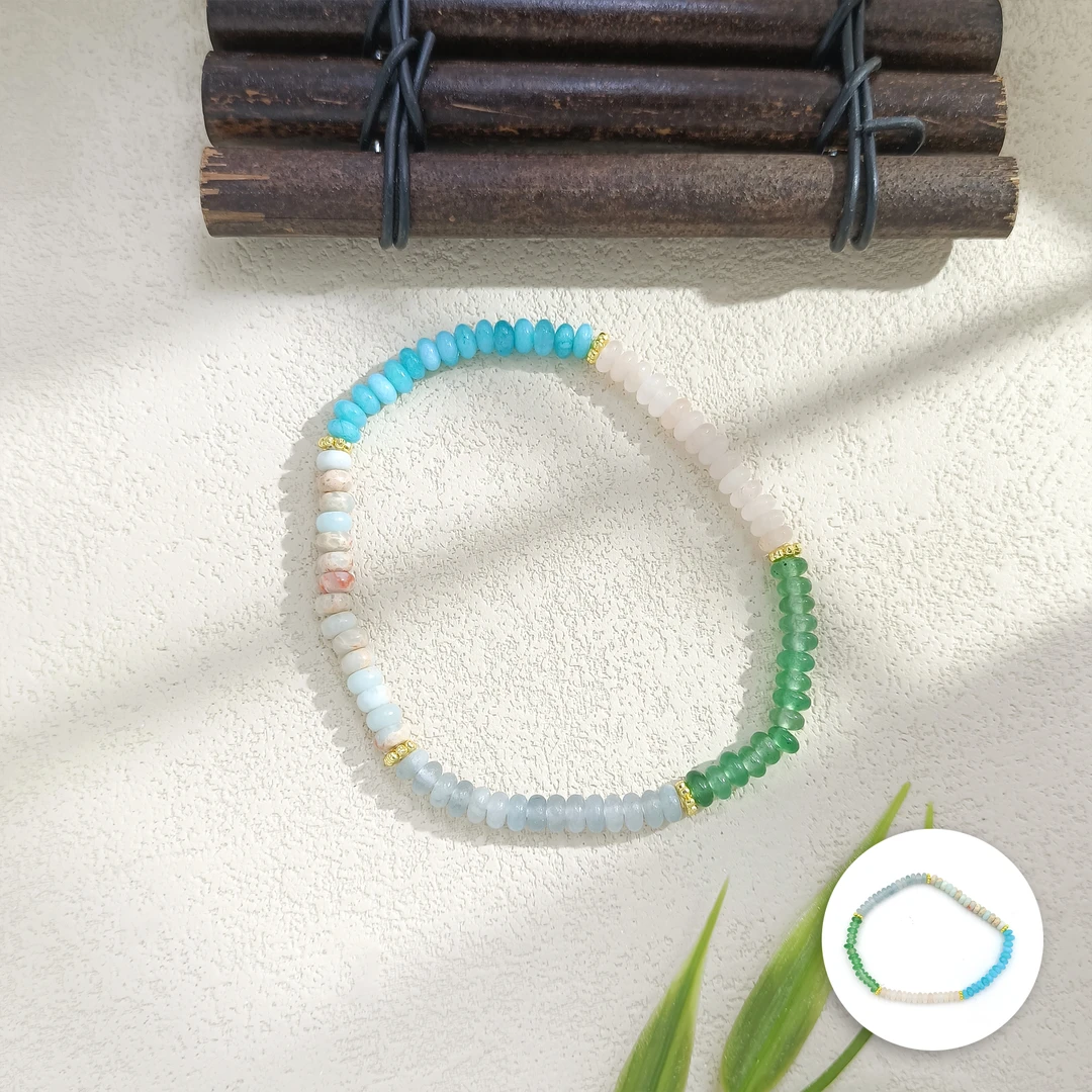 铜合金合成锆石手链 WRSS-006485【风染晴澜】手链百搭时尚小众女士