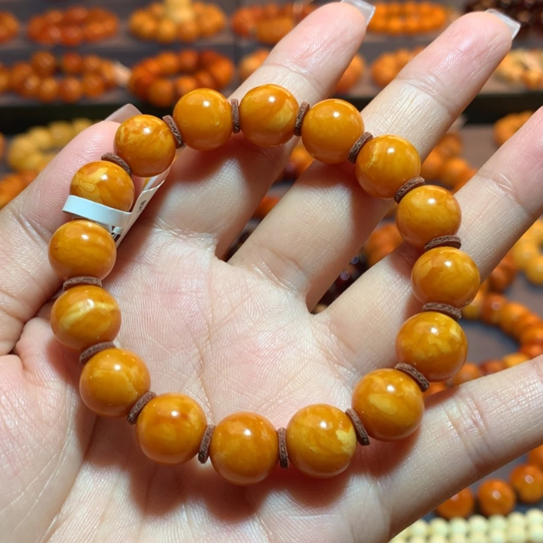 【闪购商品】手串蜜蜡未镶嵌蜜蜡手串