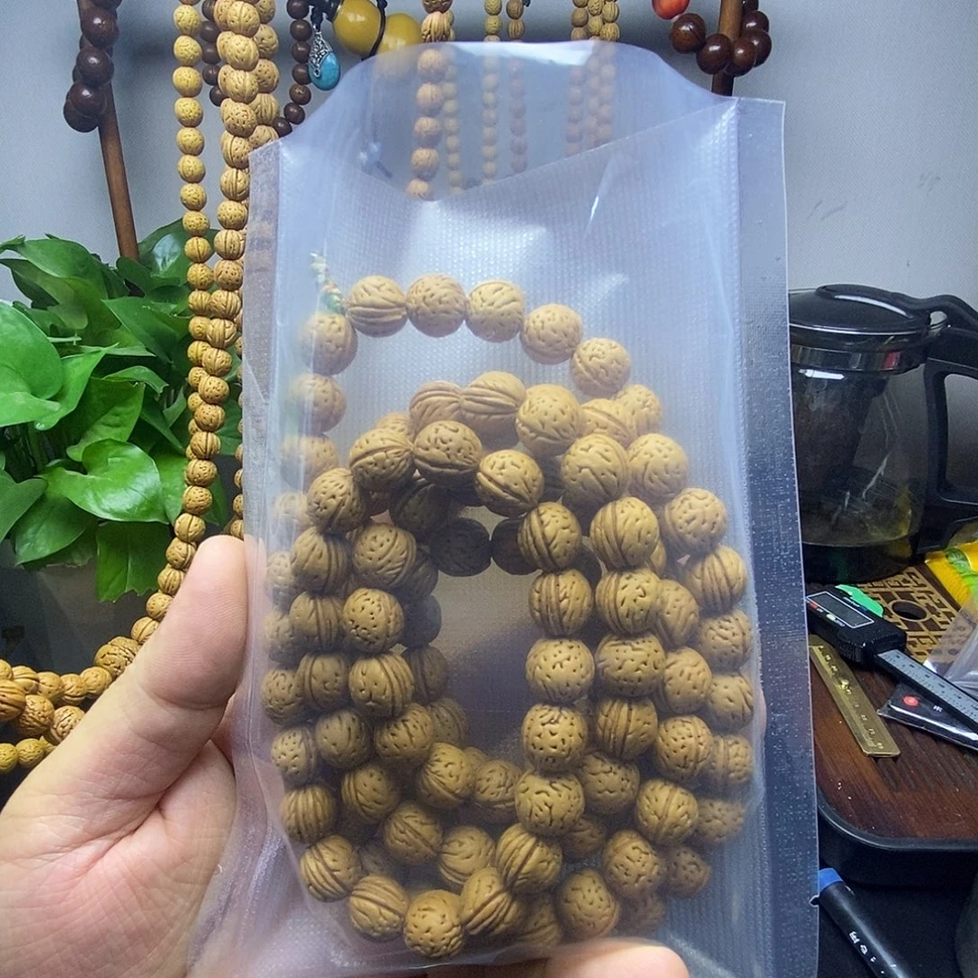 桃核手串11+脖挂