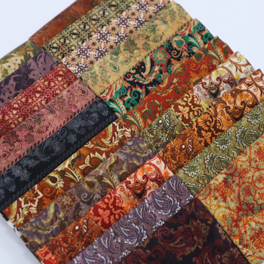 小方纯棉拼布经典系列高奢美棉印花套布