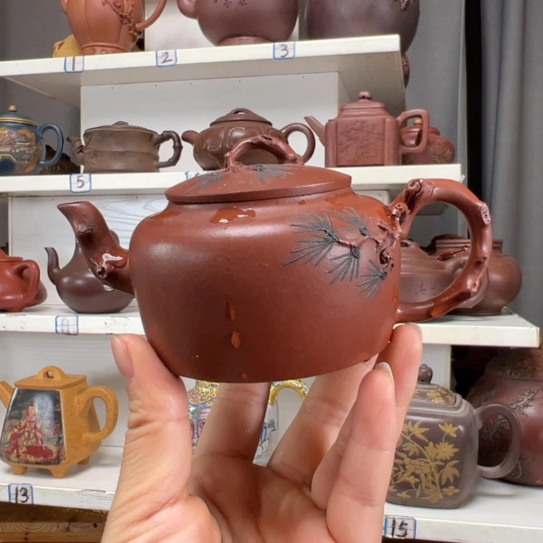 茶壶紫砂原矿紫砂壶