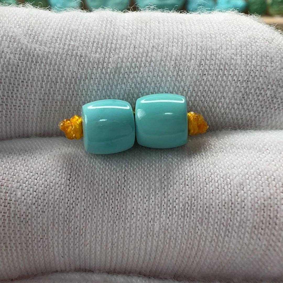 未镶嵌绿松石直切珠6.3mm