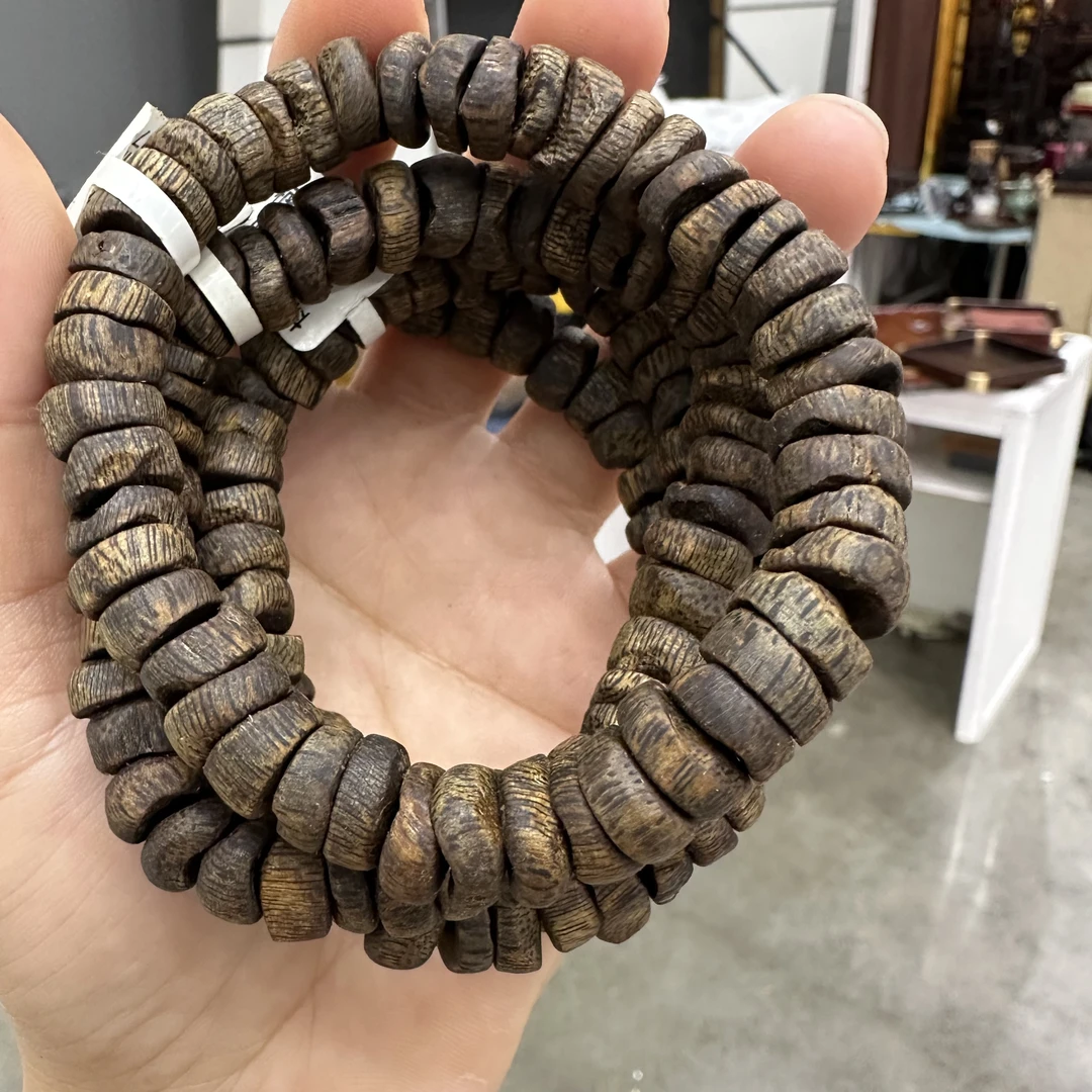 沉香手串装勺子沉水单圈14克多样性发1条