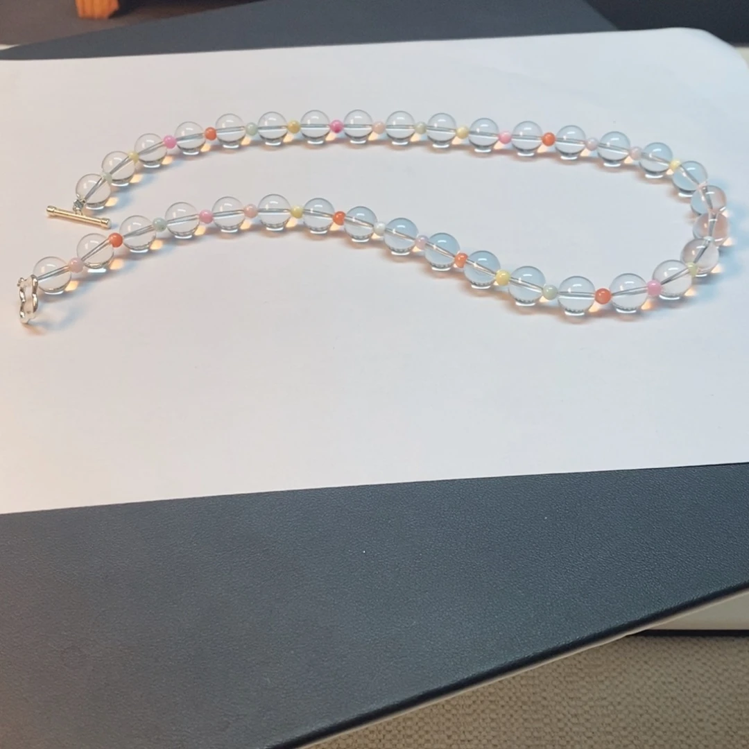 项链白水全净体 四叶草多巴胺