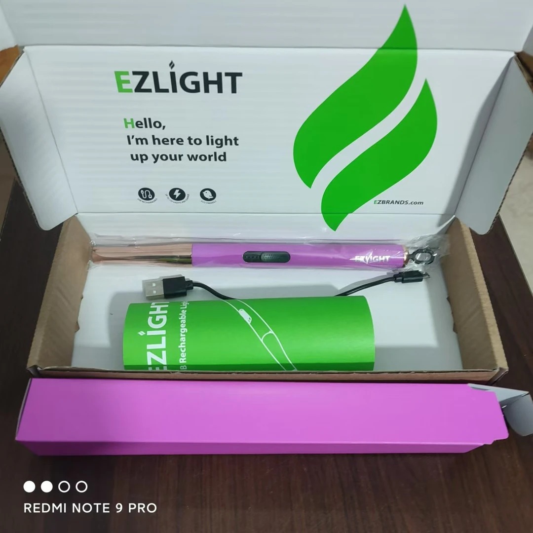 充电式电子脉冲点火器，香薰蜡烛艾柱燃气灶电弧打火器棒
