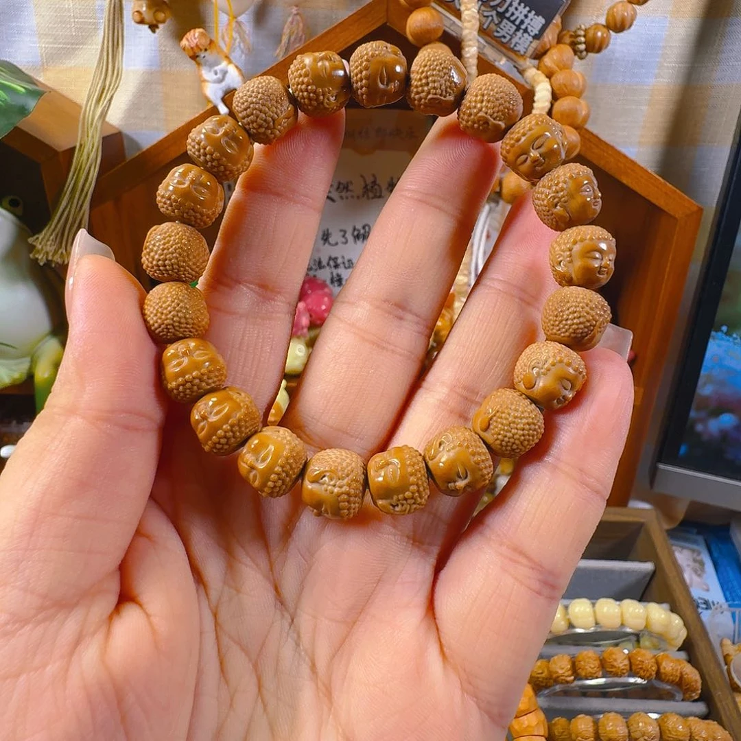 猴头核桃手串宝宝佛