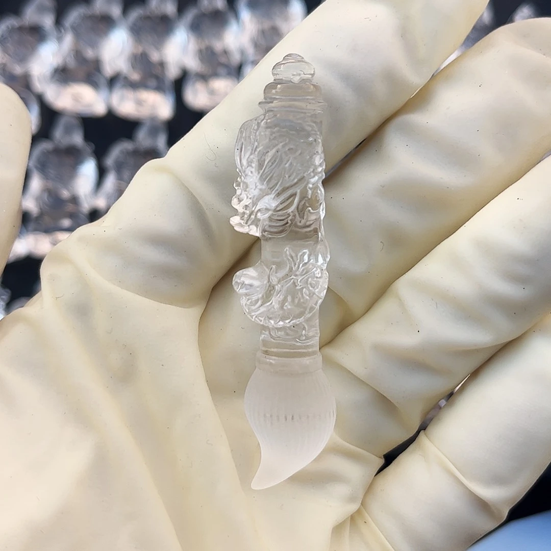 紫晶颈饰未镶嵌幻*花