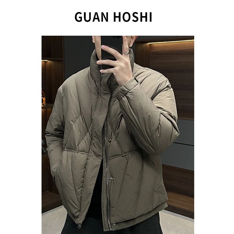 【陈什么陈男装】冬季立领羽绒服百搭痞帅设计感保暖羽绒外套88598