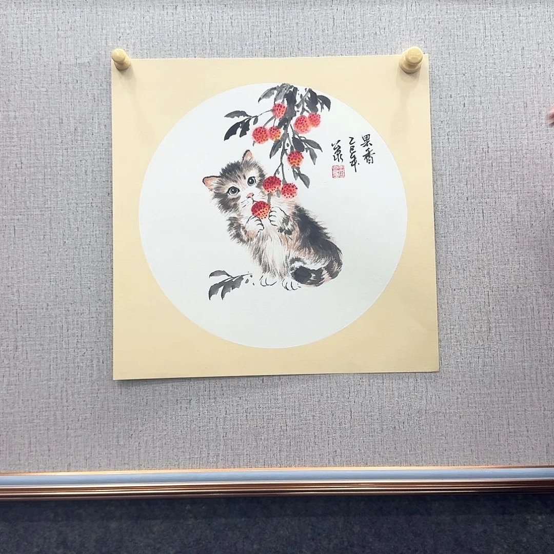 国画国画亲笔手绘