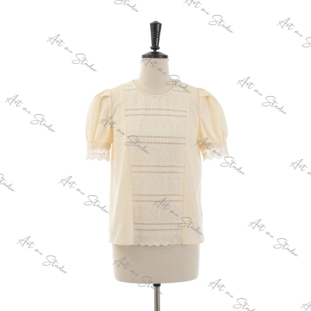 3姐【繁花织梦上衣】时尚气质百搭休闲  S31036C2