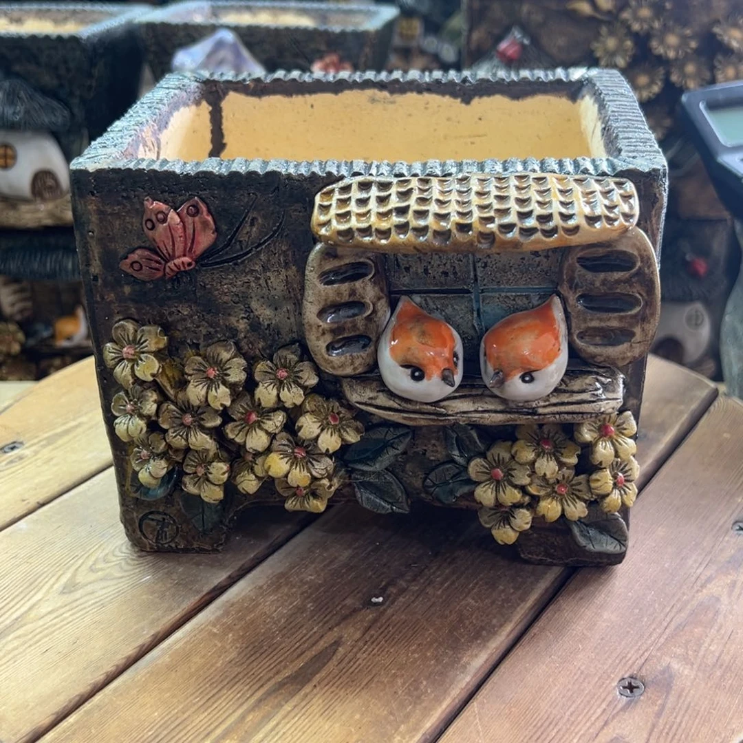 青藤多肉花盆百搭