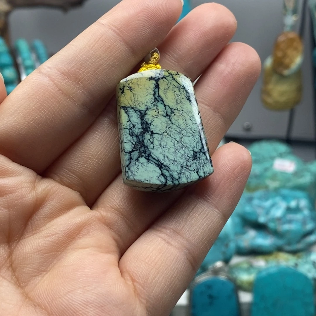 精品水草纹无事牌w259