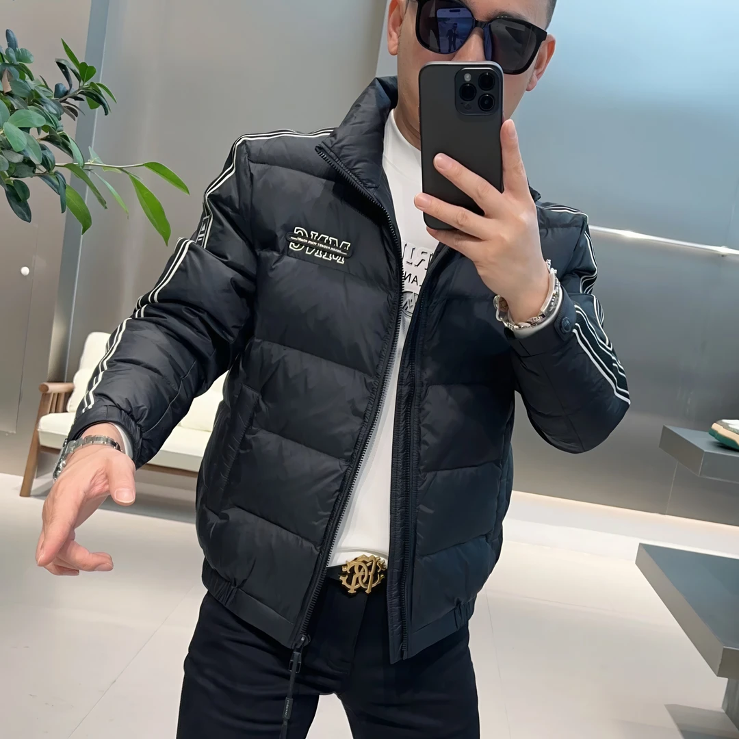 【VG轻奢】冬季高品质时尚织带百搭羽绒服079