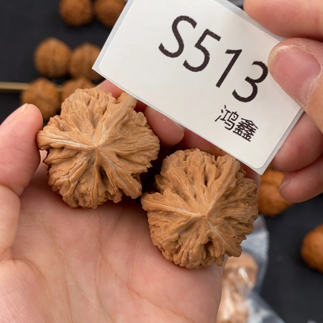 文玩核桃把件米*森34三棱