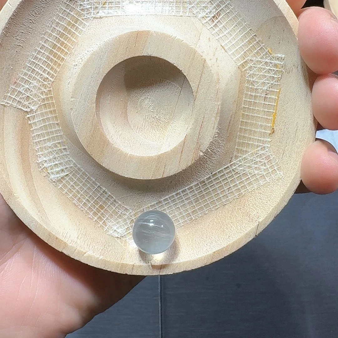 小***白珠宝半成品未镶嵌水晶