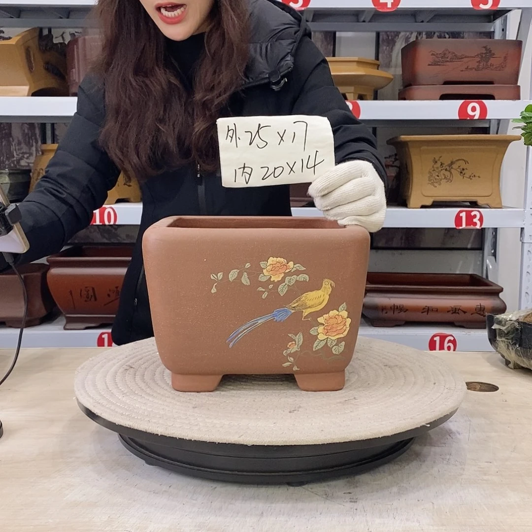 花盆紫砂紫砂花盆