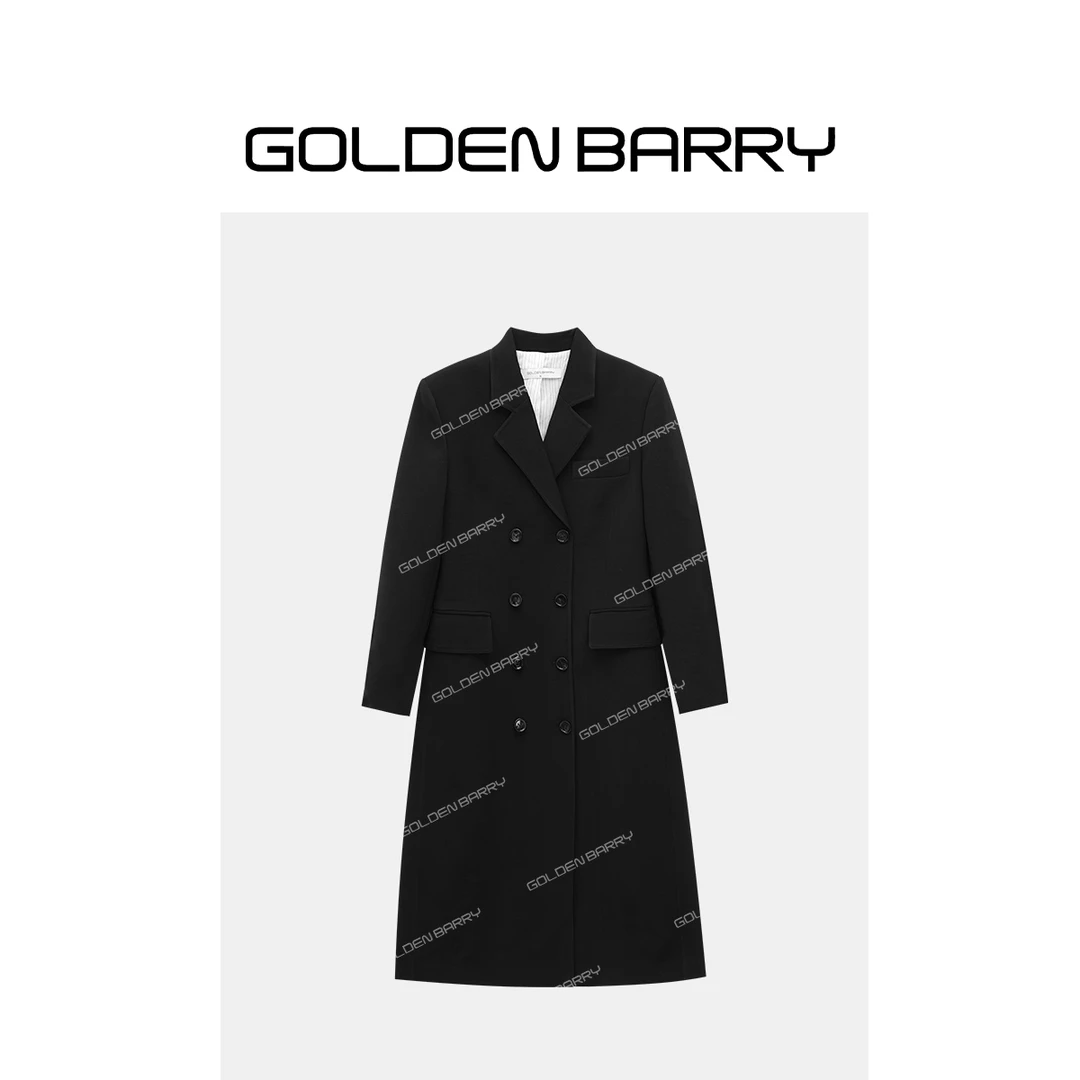 GOLDENBARRY|100153酷飒帅气纸片人长款西装