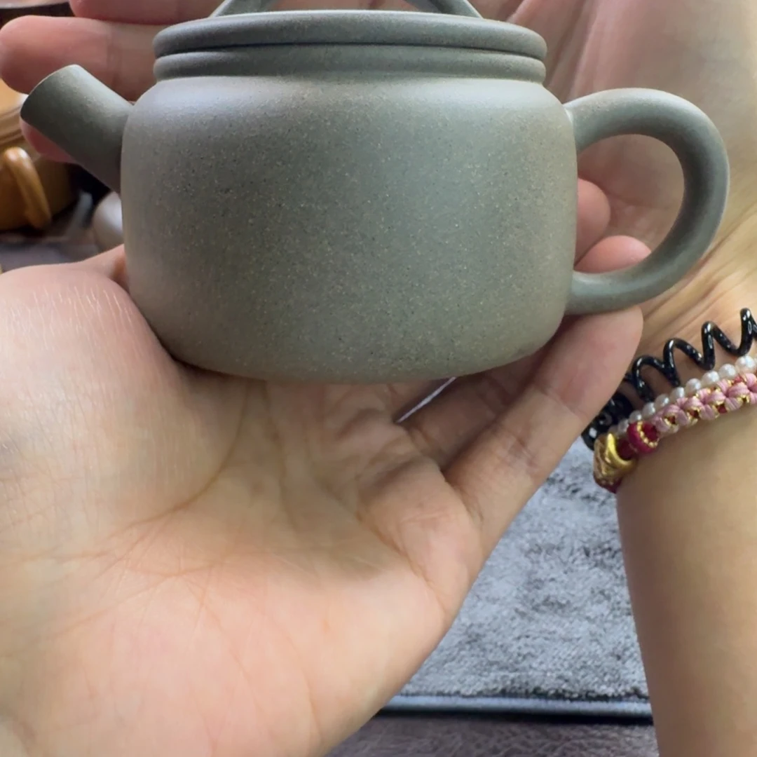 紫砂茶宠外山青段大佬炮140c