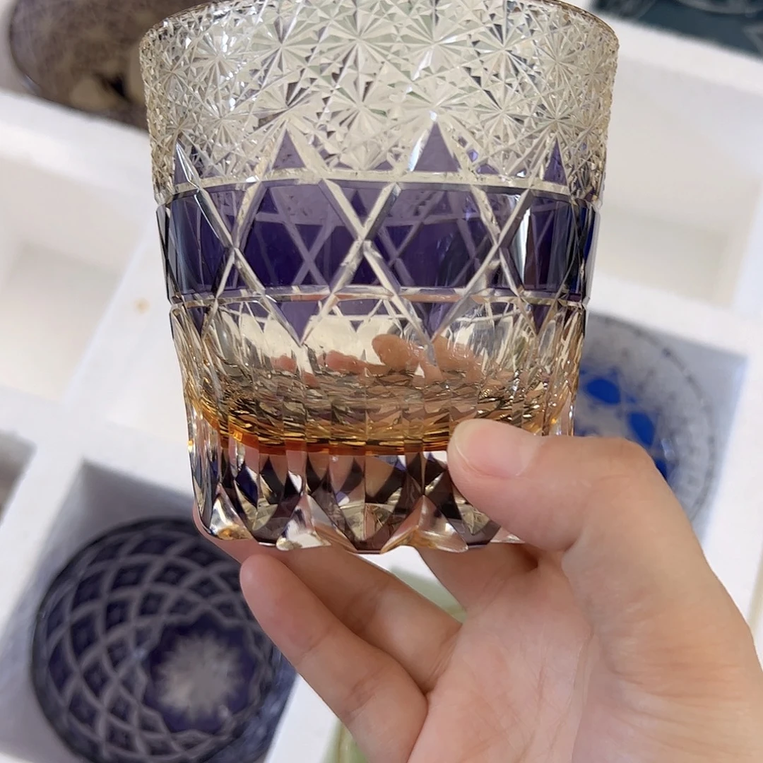 就***呀水晶玻璃高脚款微瑕一个