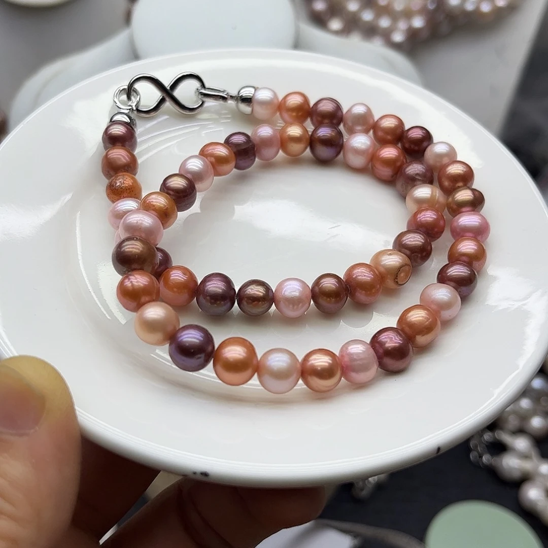 淡水珍珠钛钢颈饰