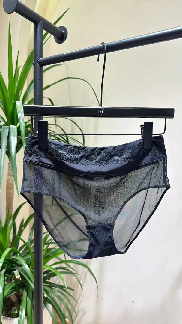 YQ【法式蕾丝】性感舒适镂空透气高腰底裤夏季内裤女款女士K2508A