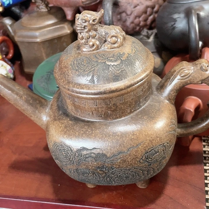 茶壶紫砂紫砂壶泥料直播间紫砂