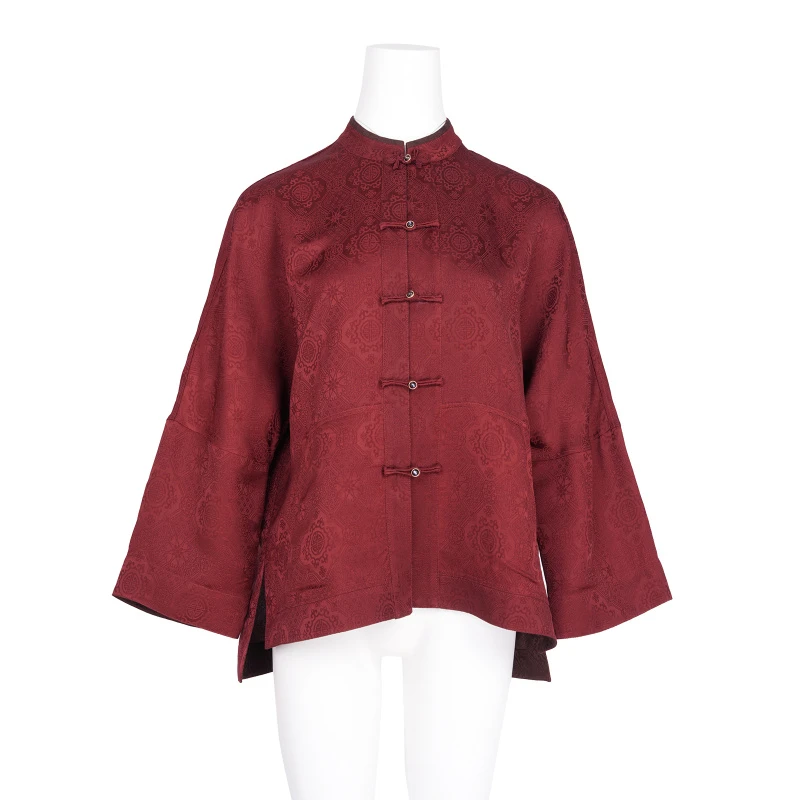 [君昭]FY1231209香云纱新中式双面上衣