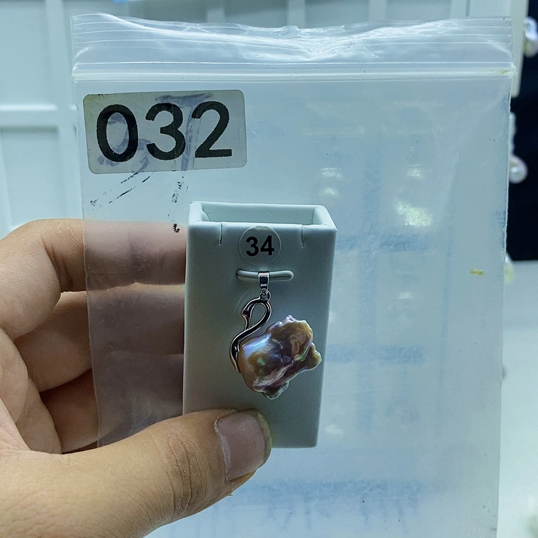 颈饰合金淡水珍珠
