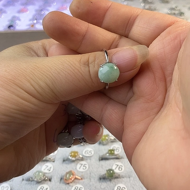 未镶嵌戒指翡翠快*罗缅甸