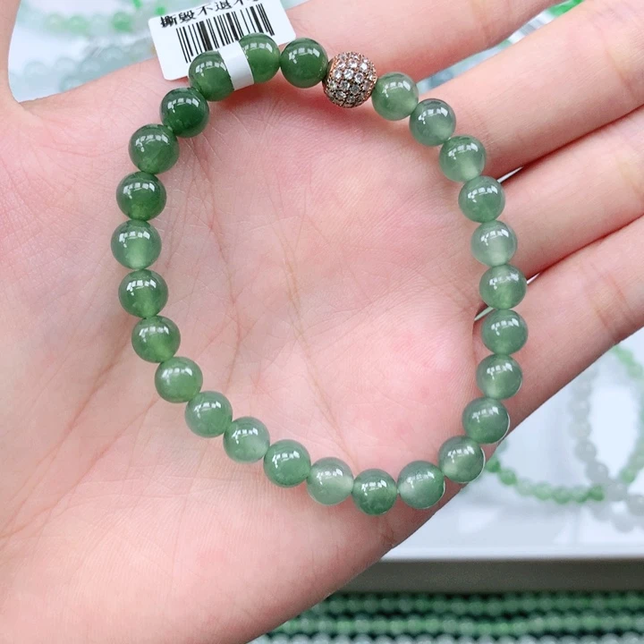 未镶嵌手链翡翠翡翠