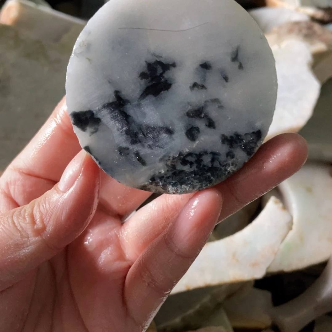翡翠未镶嵌颈饰天然翡翠