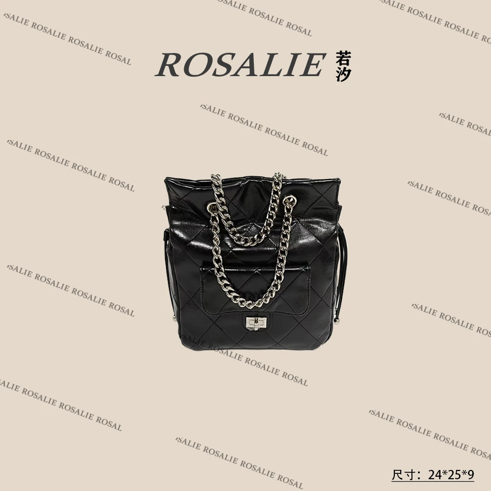 【工厂直销】SK-62782-黑色轻奢时尚气质百搭女士包