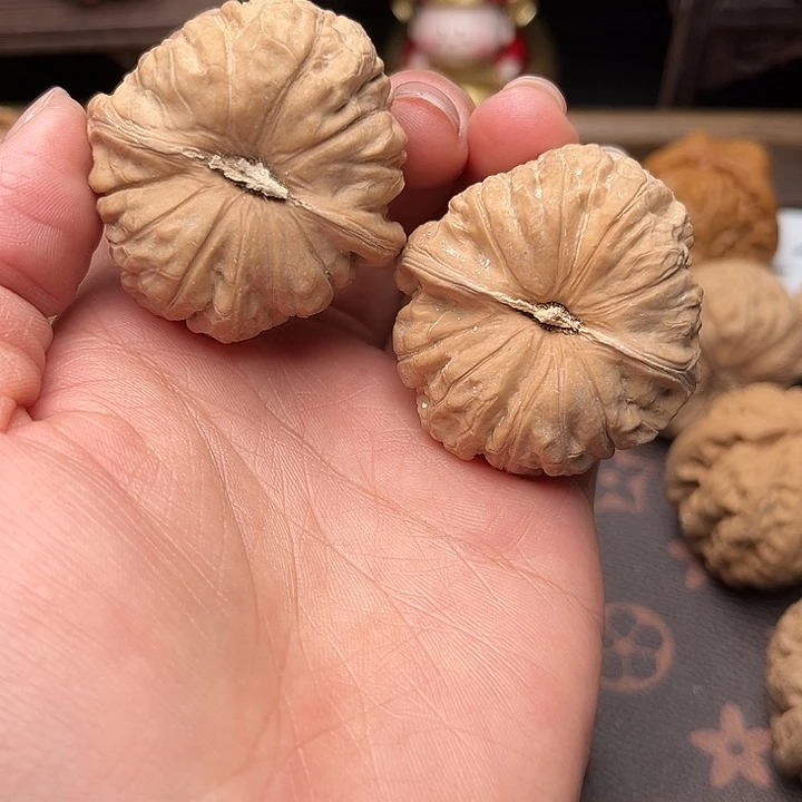 文玩核桃把件41全品南瓜墩4003