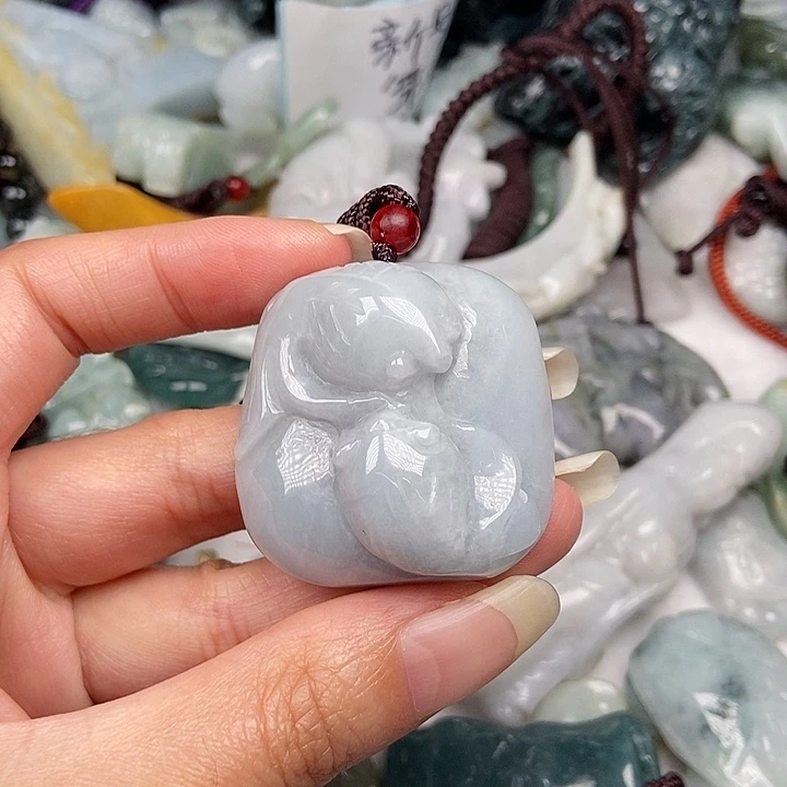 未镶嵌挂件翡翠翡翠