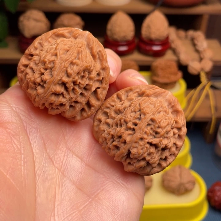 文玩核桃把件南疆石42