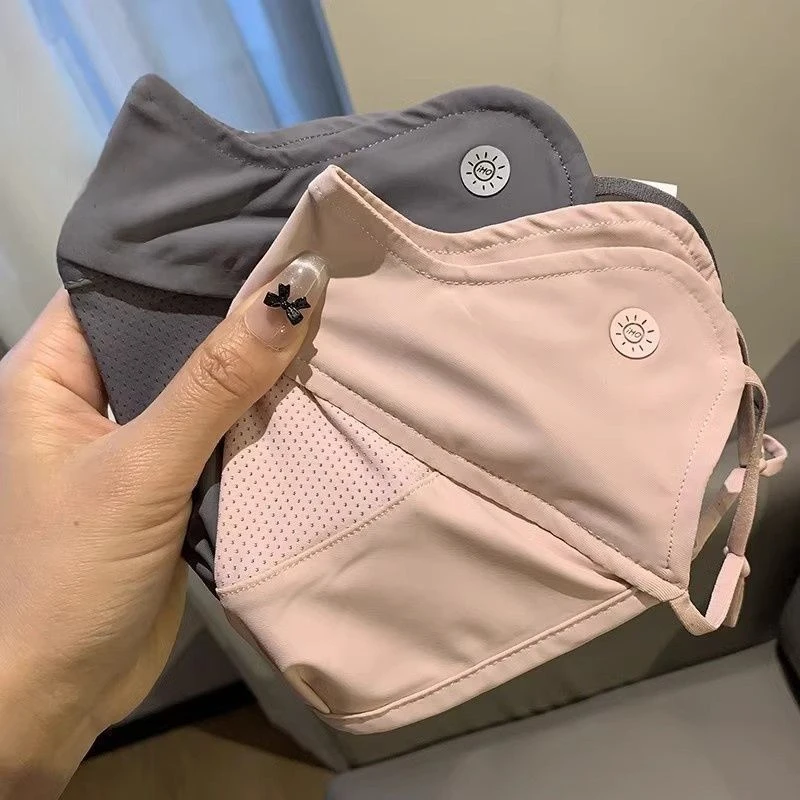 加大防晒口罩女春夏高颜值网眼透气防紫外线遮脸骑行车户外面罩潮